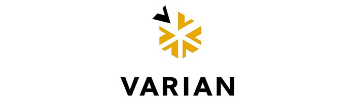 Varian rotary vane vacuum pumps logo.