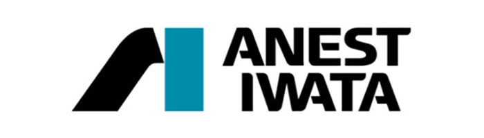 Anest Iwata dry scroll vacuum pumps logo.