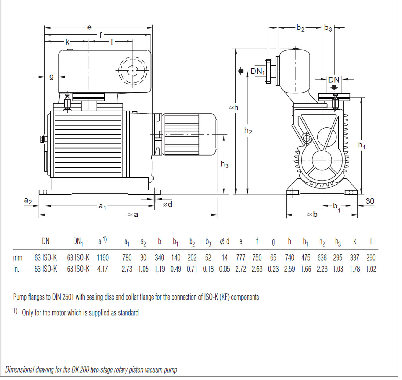 Leybold DK 200 Rotary Piston Pumps Vacuum Pump Rebuilders
