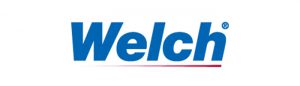 Welch rotary vane vacuum pumps logo.